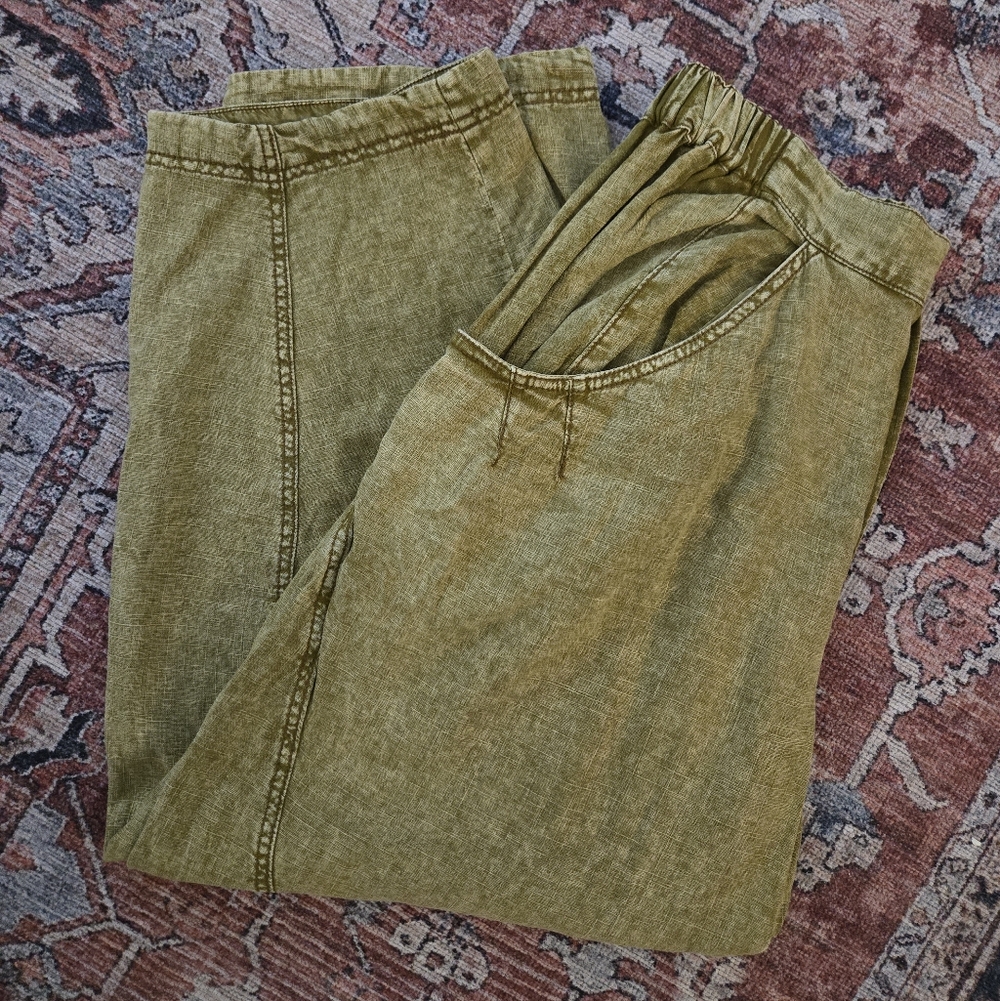 Casual Tan Women's Pants Free People S - Picture 5 of 5